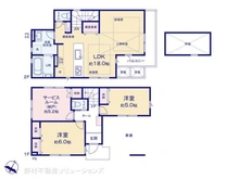 【東京都/府中市分梅町】府中市分梅町1丁目 新築一戸建て 間取り図