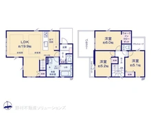 【東京都/府中市朝日町】府中市朝日町1丁目 新築一戸建て 間取り図