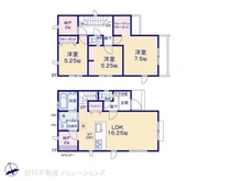 【東京都/府中市多磨町】府中市多磨町2丁目 新築一戸建て 間取り図