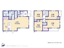 【東京都/府中市多磨町】府中市多磨町2丁目 新築一戸建て 間取り図