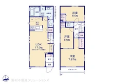 【東京都/府中市小柳町】府中市小柳町5丁目 新築一戸建て 間取り図