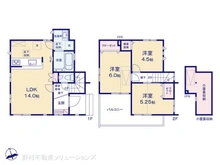 【東京都/府中市浅間町】府中市浅間町4丁目 新築一戸建て 間取り図