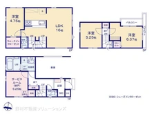 【東京都/府中市紅葉丘】府中市紅葉丘2丁目 新築一戸建て 間取り図