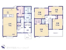 【東京都/日野市南平】日野市南平9丁目 新築一戸建て 間取り図