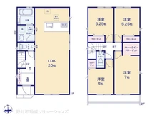 【東京都/日野市落川】日野市落川 新築一戸建て 間取り図