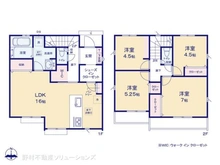 【東京都/府中市是政】府中市是政2丁目 新築一戸建て 間取り図