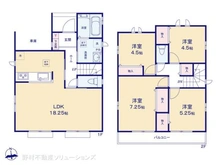 【東京都/府中市日新町】府中市日新町3丁目 新築一戸建て 間取り図