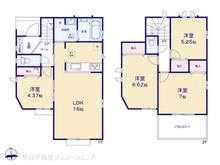【東京都/府中市日新町】府中市日新町3丁目 新築一戸建て 間取り図