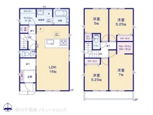【東京都/日野市落川】日野市落川 新築一戸建て 間取り図