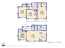 【東京都/日野市落川】日野市落川 新築一戸建て 間取り図