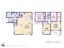 【東京都/日野市南平】日野市南平2丁目 新築一戸建て 間取り図
