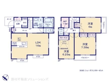 【東京都/府中市四谷】府中市四谷4丁目 新築一戸建て 間取り図