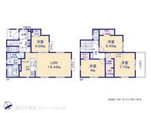 【東京都/府中市西府町】府中市西府町1丁目 新築一戸建て 間取り図