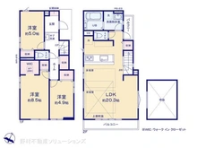 【東京都/府中市分梅町】府中市分梅町2丁目 新築一戸建て 間取り図