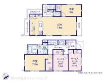 【神奈川県/横浜市港南区下永谷】横浜市港南区下永谷3丁目 新築一戸建て 間取り図