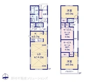 【神奈川県/横浜市戸塚区汲沢】横浜市戸塚区汲沢7丁目 新築一戸建て 間取り図