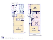 【神奈川県/横浜市戸塚区汲沢】横浜市戸塚区汲沢7丁目 新築一戸建て 間取り図