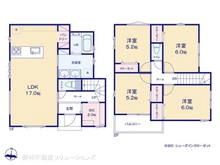 【神奈川県/横浜市戸塚区平戸町】横浜市戸塚区平戸町 新築一戸建て 間取り図