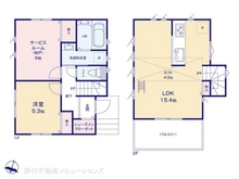 【神奈川県/横浜市戸塚区矢部町】横浜市戸塚区矢部町 新築一戸建て 間取り図