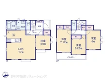 【神奈川県/横浜市泉区中田南】横浜市泉区中田南4丁目 新築一戸建て 間取り図