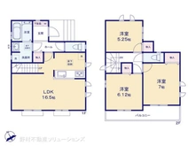【神奈川県/横浜市戸塚区南舞岡】横浜市戸塚区南舞岡4丁目 新築一戸建て 間取り図