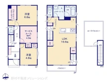 【神奈川県/横浜市戸塚区南舞岡】横浜市戸塚区南舞岡2丁目 新築一戸建て 間取り図
