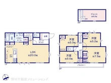 【神奈川県/横浜市泉区和泉が丘】横浜市泉区和泉が丘2丁目 新築一戸建て 間取り図