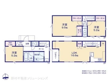 【神奈川県/横浜市戸塚区上倉田町】横浜市戸塚区上倉田町 新築一戸建て 間取り図