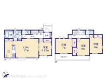 【神奈川県/横浜市港南区下永谷】横浜市港南区下永谷5丁目 新築一戸建て 間取り図
