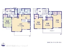 【神奈川県/横浜市泉区中田西】横浜市泉区中田西3丁目 新築一戸建て 間取り図