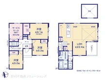 【神奈川県/横浜市泉区中田南】横浜市泉区中田南5丁目 新築一戸建て 間取り図