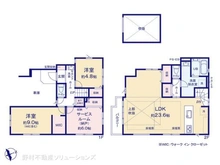 【神奈川県/横浜市泉区中田南】横浜市泉区中田南5丁目 新築一戸建て 間取り図