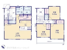 【神奈川県/横浜市泉区中田北】横浜市泉区中田北3丁目 新築一戸建て 間取り図