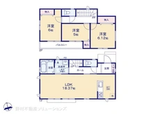 【神奈川県/横浜市泉区中田東】横浜市泉区中田東2丁目 新築一戸建て 間取り図