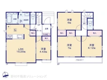 【神奈川県/横浜市泉区中田東】横浜市泉区中田東2丁目 新築一戸建て 間取り図