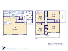 【神奈川県/横浜市泉区下和泉】横浜市泉区下和泉3丁目 新築一戸建て 間取り図