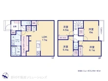 【神奈川県/横浜市戸塚区平戸】横浜市戸塚区平戸4丁目 新築一戸建て 間取り図