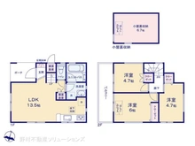 【神奈川県/横浜市港南区芹が谷】横浜市港南区芹が谷5丁目 新築一戸建て 間取り図