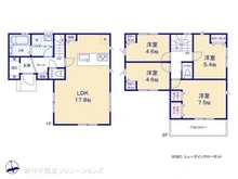 【神奈川県/横浜市泉区和泉が丘】横浜市泉区和泉が丘1丁目 新築一戸建て 間取り図
