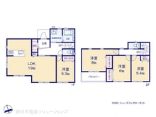 【神奈川県/横浜市戸塚区下倉田町】横浜市戸塚区下倉田町 新築一戸建て 間取り図