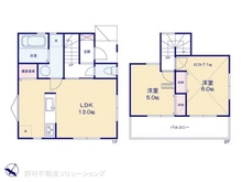 【神奈川県/横浜市泉区白百合】横浜市泉区白百合3丁目 新築一戸建て 間取り図