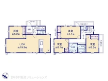 【神奈川県/横浜市戸塚区汲沢】横浜市戸塚区汲沢5丁目 新築一戸建て 間取り図
