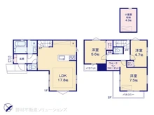 【神奈川県/横浜市戸塚区名瀬町】横浜市戸塚区名瀬町 新築一戸建て 間取り図