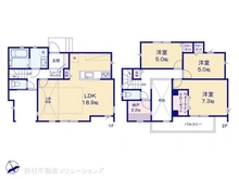 【神奈川県/横浜市緑区寺山町】横浜市緑区寺山町 新築一戸建て 間取り図