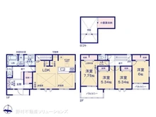 【神奈川県/横浜市青葉区藤が丘】横浜市青葉区藤が丘1丁目 新築一戸建て 間取り図