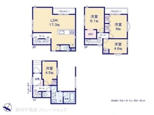 【神奈川県/横浜市緑区鴨居】横浜市緑区鴨居2丁目 新築一戸建て 間取り図