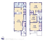 【神奈川県/横浜市緑区三保町】横浜市緑区三保町 新築一戸建て 間取り図