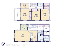 【神奈川県/横浜市青葉区奈良町】横浜市青葉区奈良町 新築一戸建て 間取り図