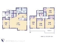 【神奈川県/横浜市緑区長津田町】横浜市緑区長津田町 新築一戸建て 間取り図