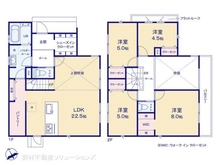 【神奈川県/横浜市緑区三保町】横浜市緑区三保町 新築一戸建て 間取り図